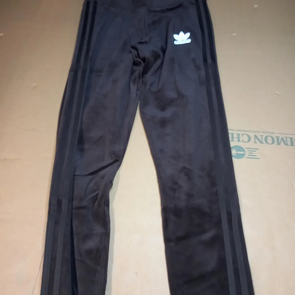 WOMENS ADIDAS ORIGIAL VELOUR TIGHT PANTS SIZE 10