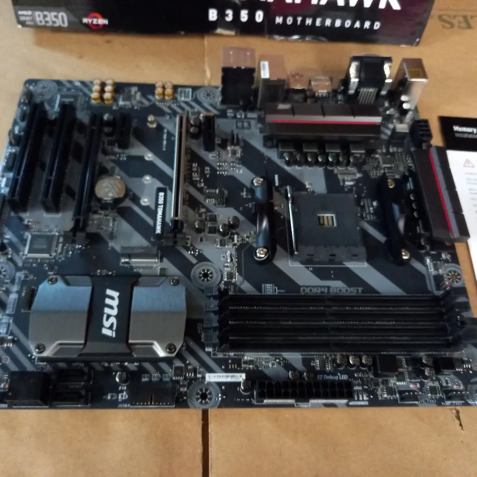 MSI TOMAHAWK B350 MOTHERBOARD
