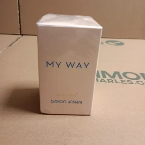BOXED AND SEALED GIORGIO ARMANI MY WAY EAU DE PARFUM 90ML 