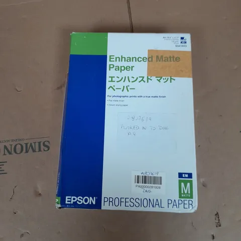 EPSON 250 ENHANCED MATTE PAPER 