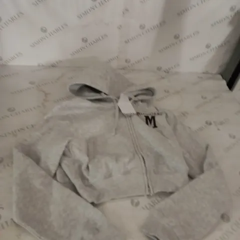 GREY M&S CROP TOP JUMPER