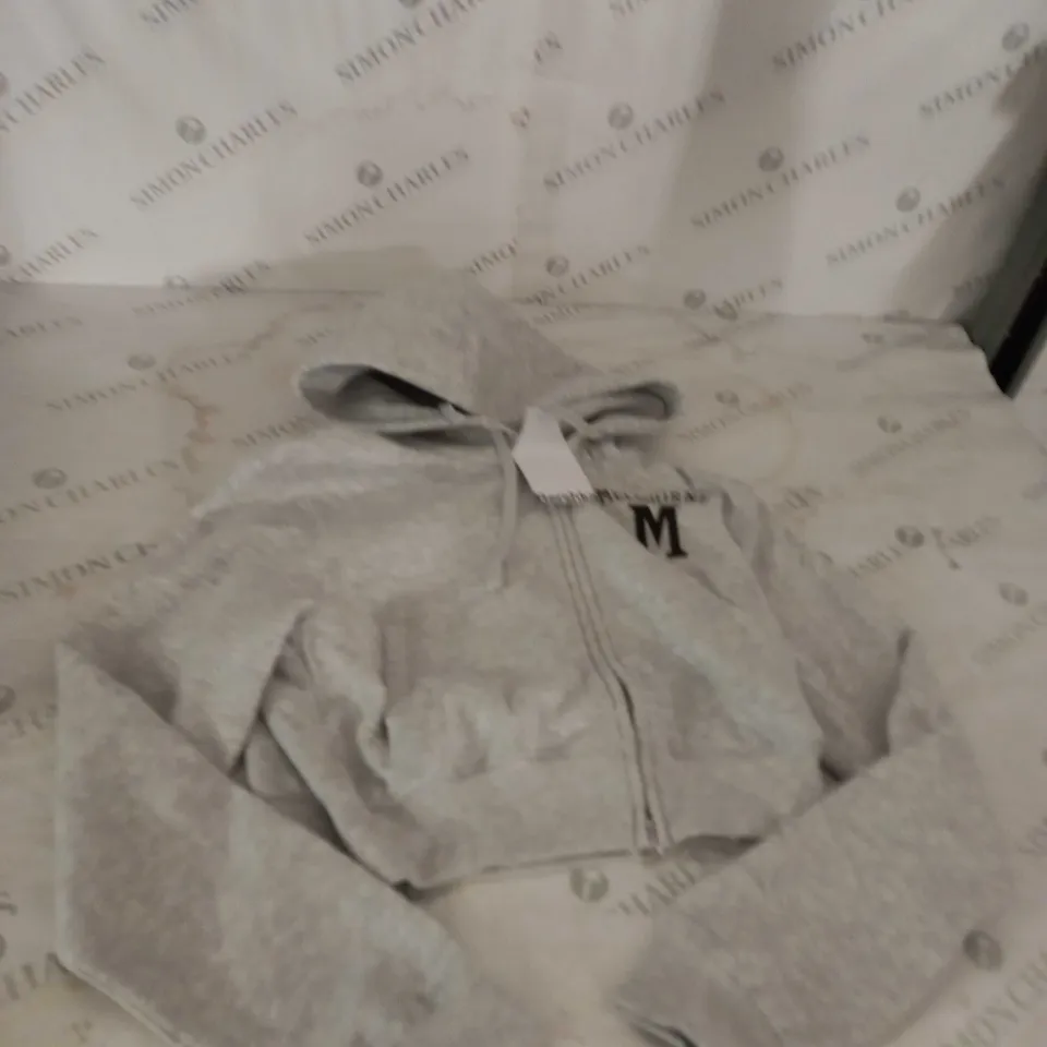 GREY M&S CROP TOP JUMPER 