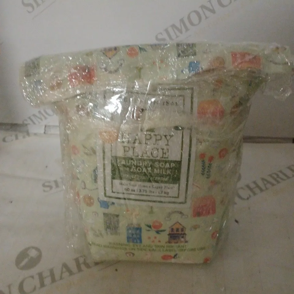BEEKMAN HAPPY PLACE LAUNDRY SOAP WITH GOAT MILK (60 OZ/1.7KG)