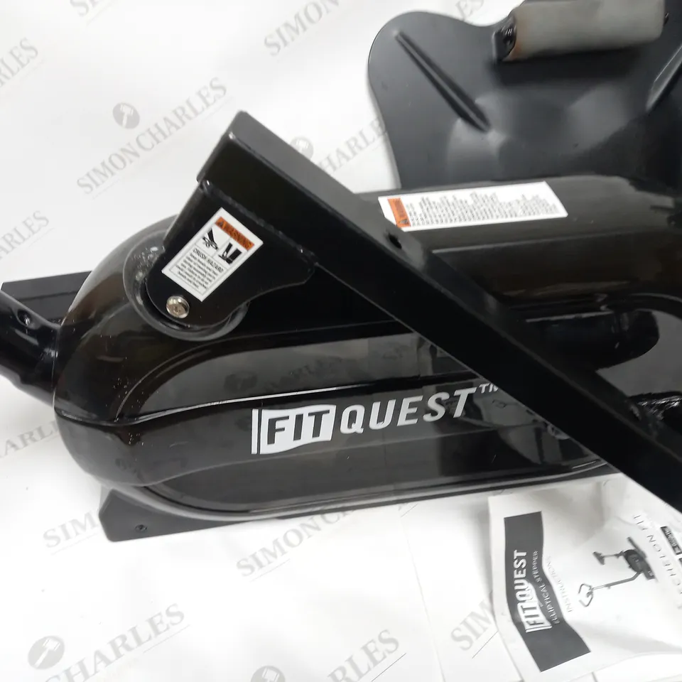 FITQUEST 2 IN 1 ELLIPTICAL STEPPER IN BLACK / COLLECTION ONLY