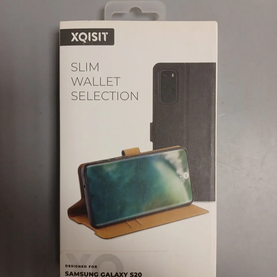 APPROXIMATELY 50 BRAND NEW BOXED XQISIT SLIM WALLET SELECTION PROTECTIVE CASES FOR SAMSUNG GALAXY S20