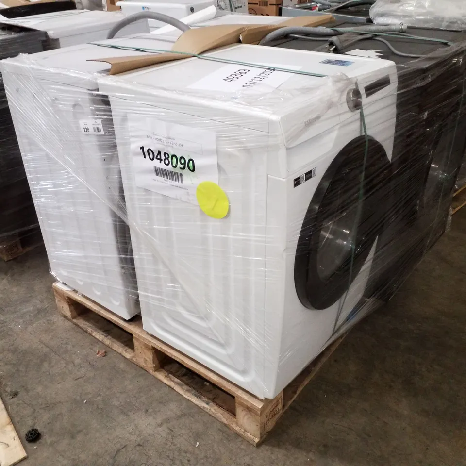 PALLET OF APPROXIMATELY 4 UNPROCESSED RAW RETURN WHITE GOODS TO INCLUDE;