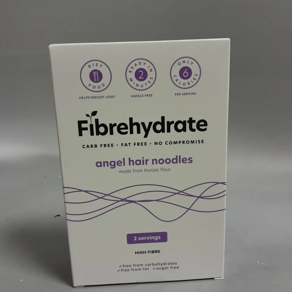 10 X SEALED FIBREHYDRATE ANGEL HAIR NOODLE PACKS - 10 X 270G