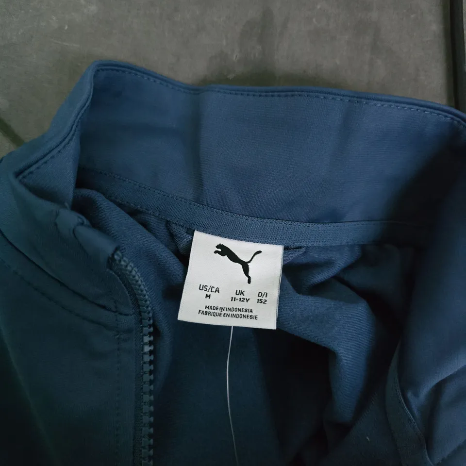 PUMA COLOUR-BLOCK LIGHTWEIGHT JACKET – BLUE, KIDS UK 11-12Y