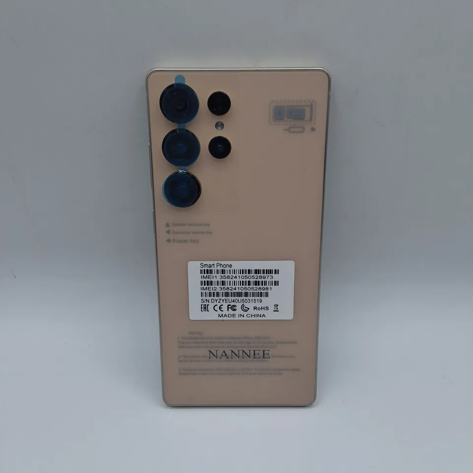 UNBOXED NANNIES BLU TANK ANDROID MOBILE PHONE IN BEIGE