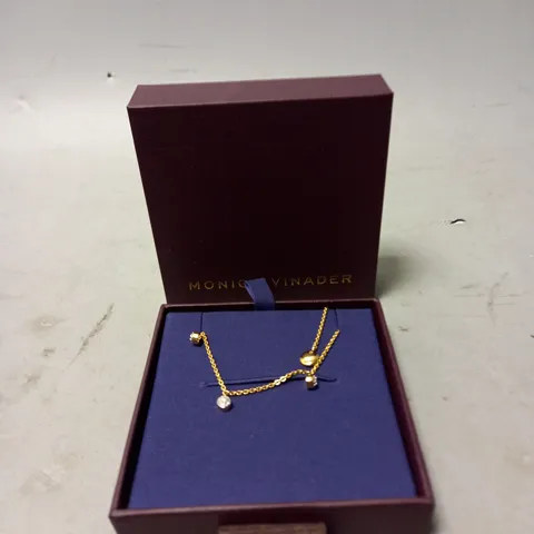 BOXED MONICA VINADER MINI GEM CHOKER NECKLACE 38-43CM/15-17'