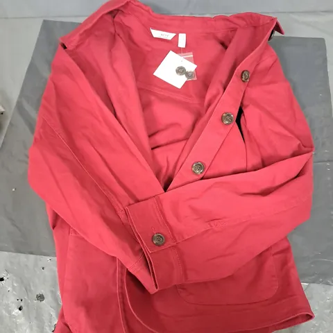 DENIM & CO PATCH POCKET DENIM JACKET - 3XL