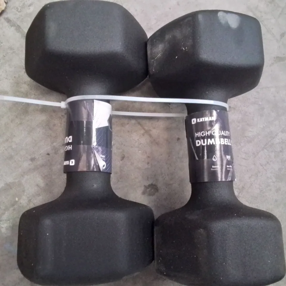 10KG DUMBELL SET 