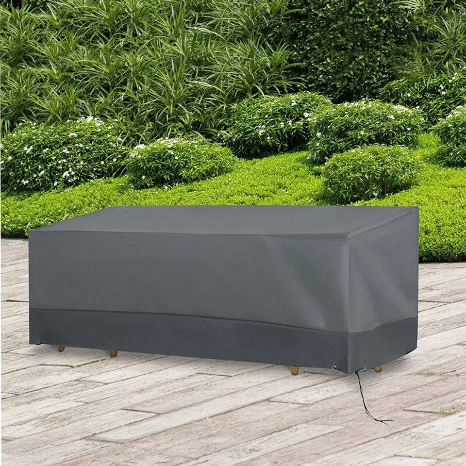 BOXED PATIO SOFA COVER