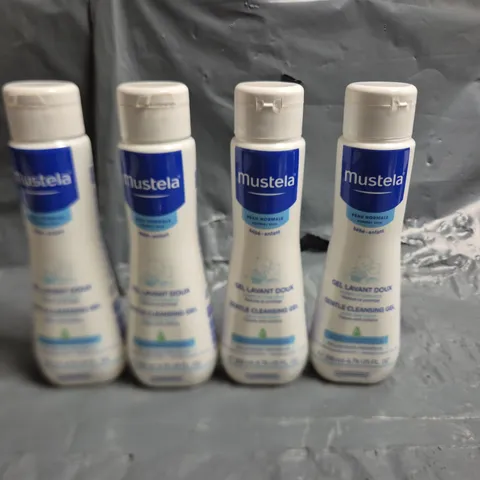 LOT OF 24 MUSTELA 200ML GENTLE CLEANSING GELS