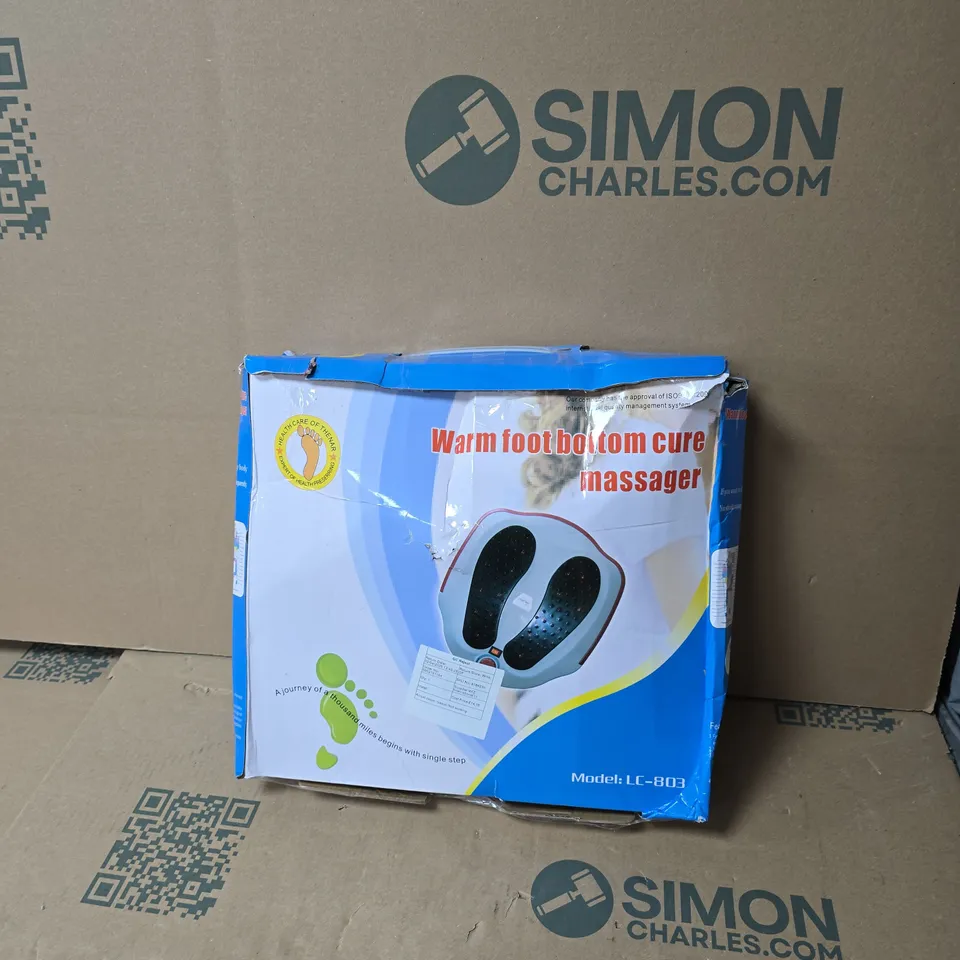 FOOT MASSAGER – WARM FOOT BOTTOM CURE, MODEL LC-803