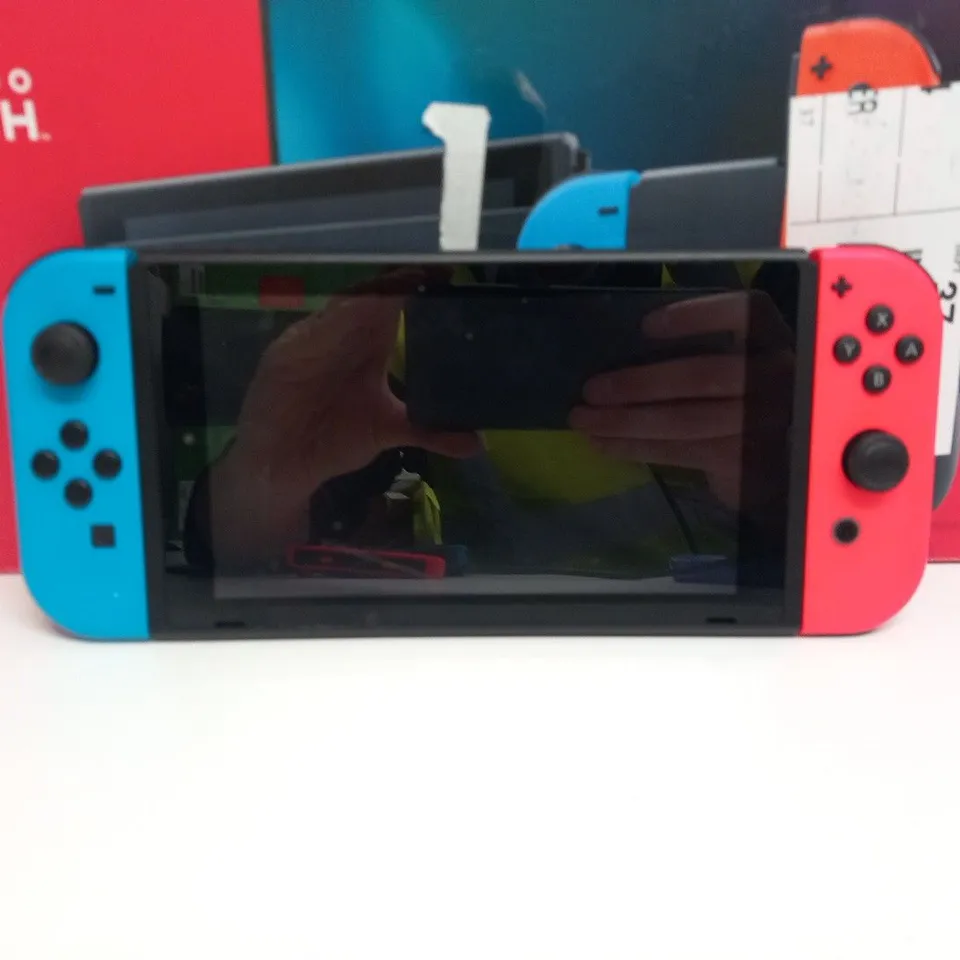 BOXED NINTENDO SWITCH HANDHELD GAMES CONSOLE