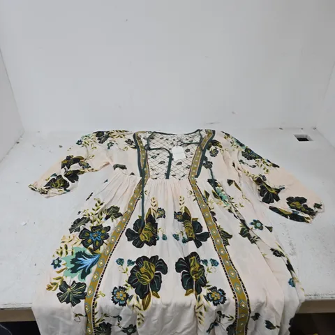 MONSOON WOMEN'S FLORAL PRINT DRESS β SIZE L (UK)