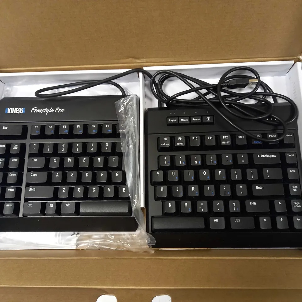 KINESIS FREESTYLE PRO ERGONOMIC SPLIT MECHANICAL KEYBOARD