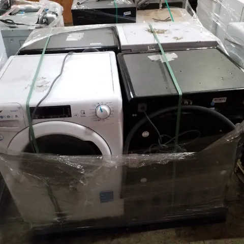 PALLET OF APPROXIMATELY 4 UNPROCESSED RAW RETURN WHITE GOODS TO INCLUDE