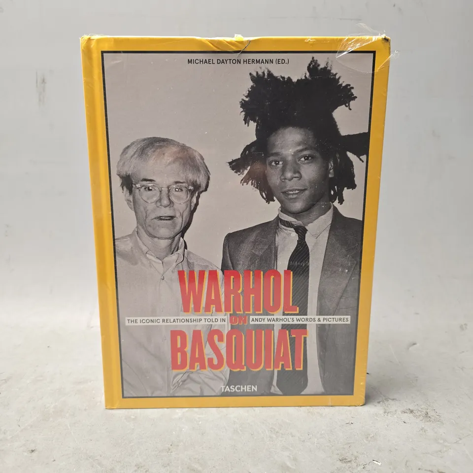SEALED WARHOL ON BASQUIAT BY MICHAEL DAYTON HERMANN