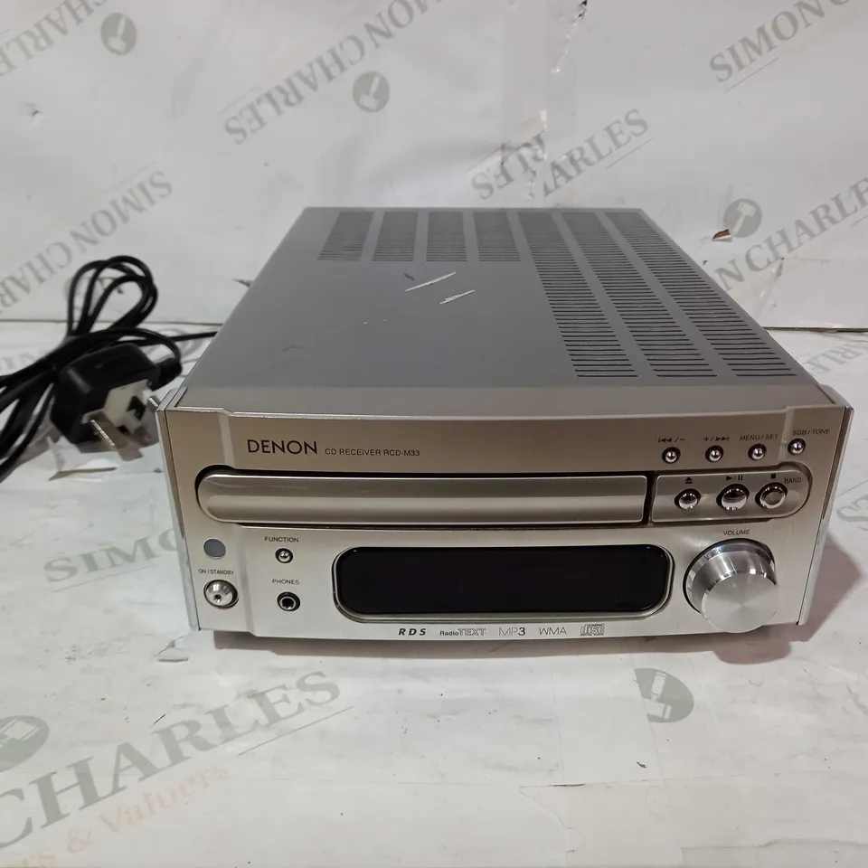 DENON CD RECEIVER RCD-M33