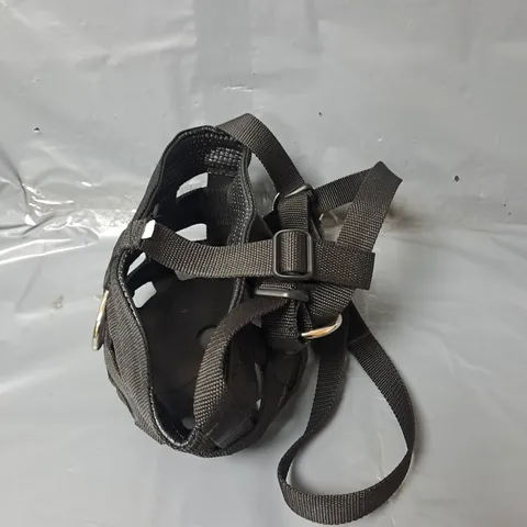 GRAZING MUZZLE FOR A HORSE - BLACK - SIZE L