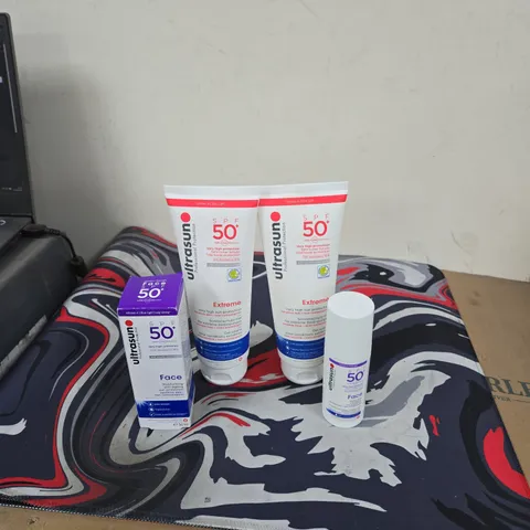 ULTRASUN SPF50+ SUNSCREEN – ASSORTED PACK (4 ITEMS)