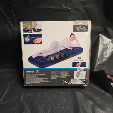 BESTWAY SOFT TOP AIR MATTRESS – INFLATABLE BED (BOXED)