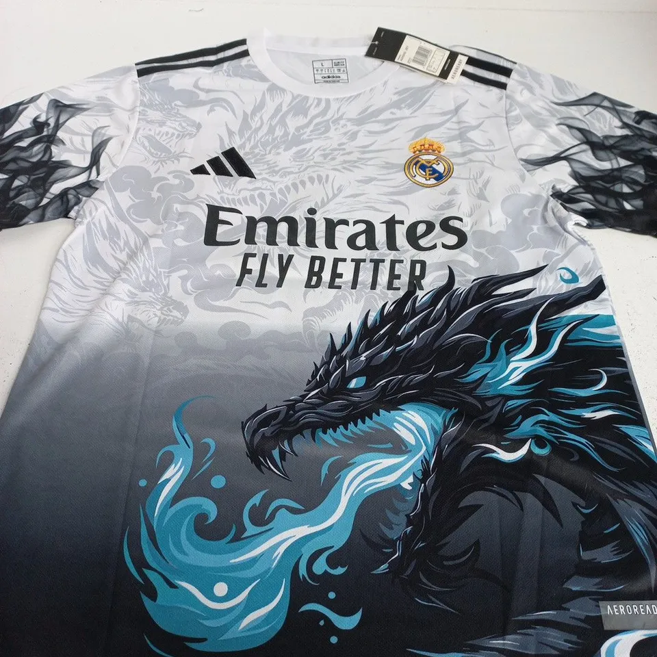 ADIDAS REAL MADRID FOOTBALL SHIRT – SIZE L