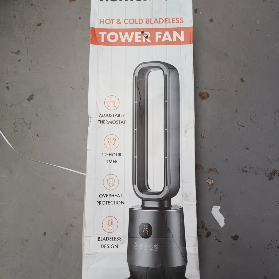 BOXED HOME SMART HOT & COLD BLADELESS TOWER FAN