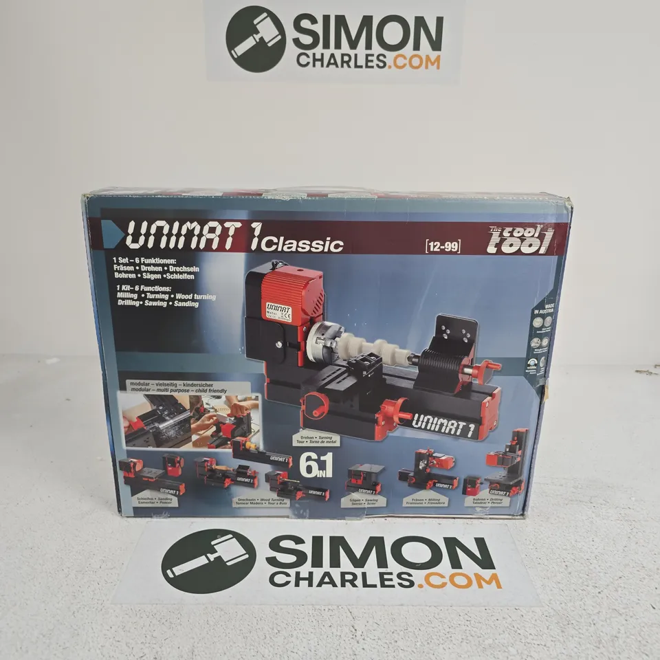 BOXED THE COOL TOOL UNIMAT 1 CLASSIC