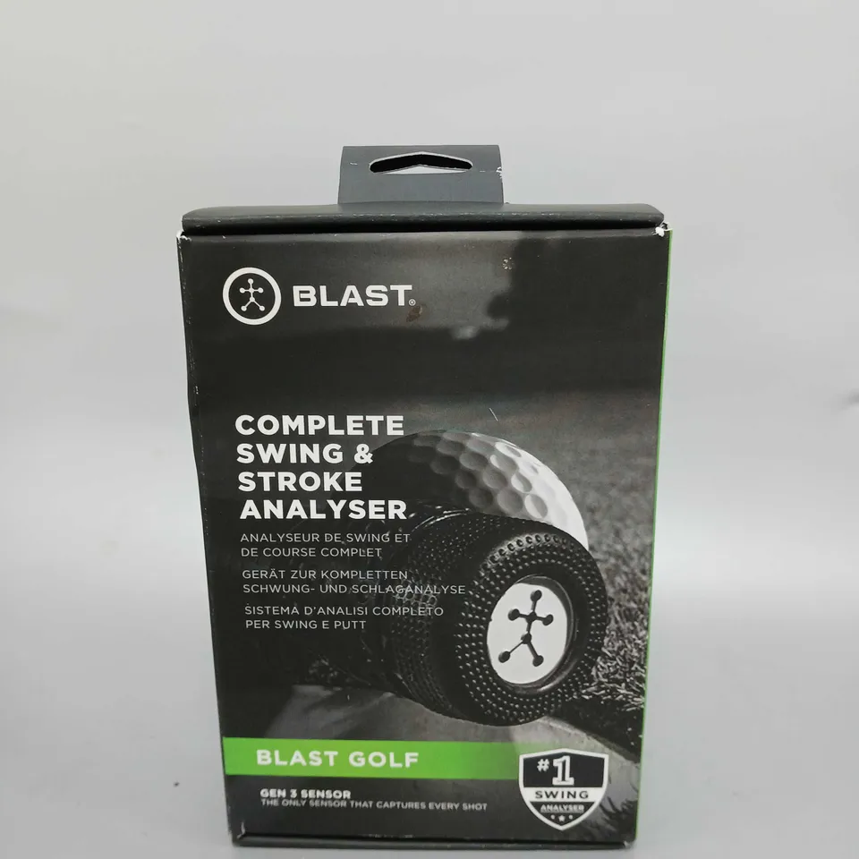 BLAST GOLF COMPLETE SWING & STROKE ANALYSER 