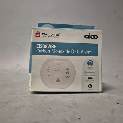 BOXED AICO EI208WRF CARBON MONOXIDE CO ALARM 