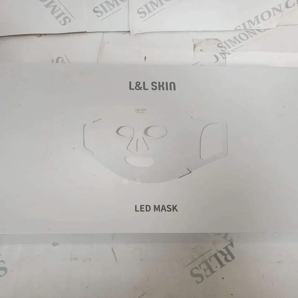 BOXED AND SEALED L AND L SKIN LED MASK LIGHT THERAPY MASK