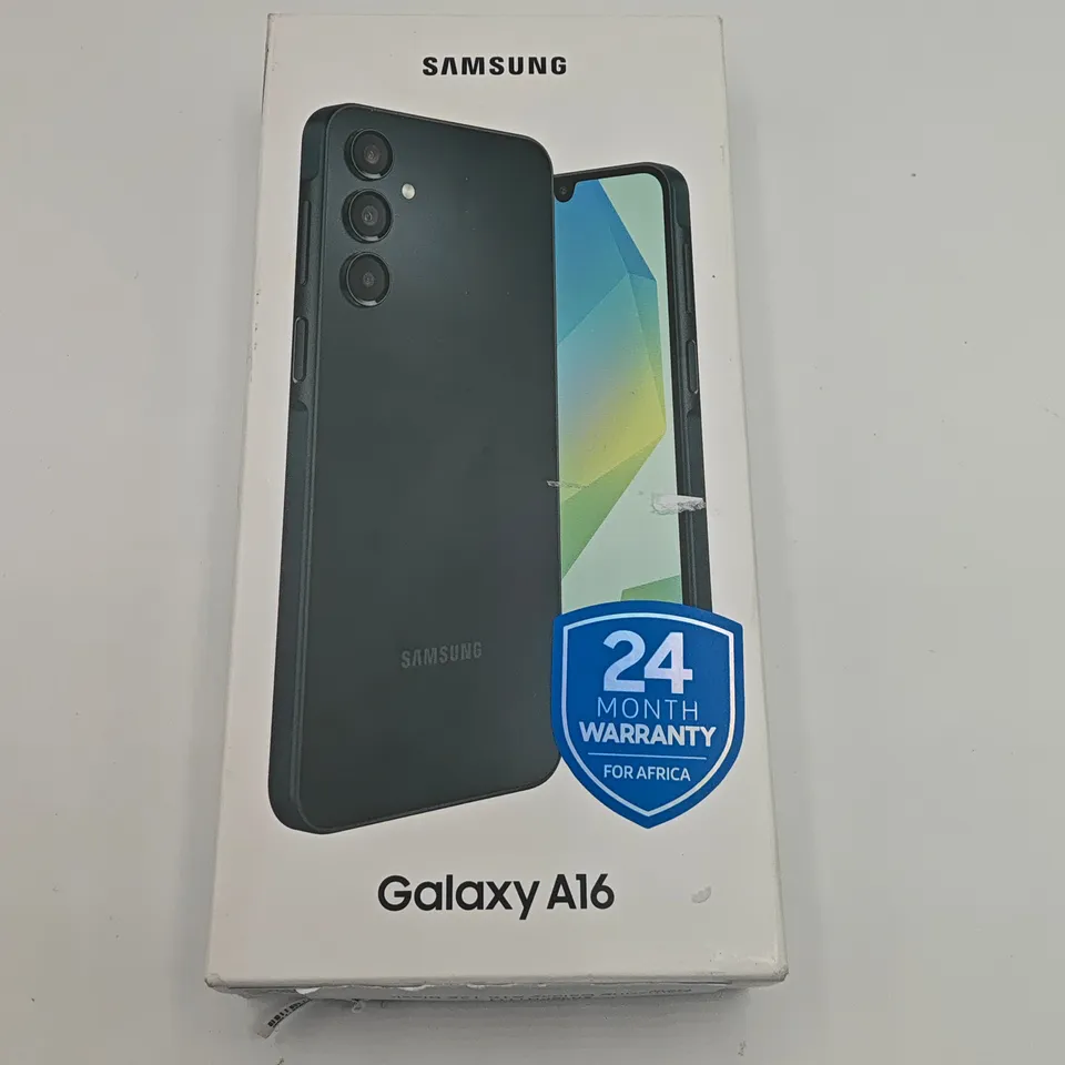 BOXED SAMSUNG GALAXY A16 4/128GB IN BLACK - SM-A165F