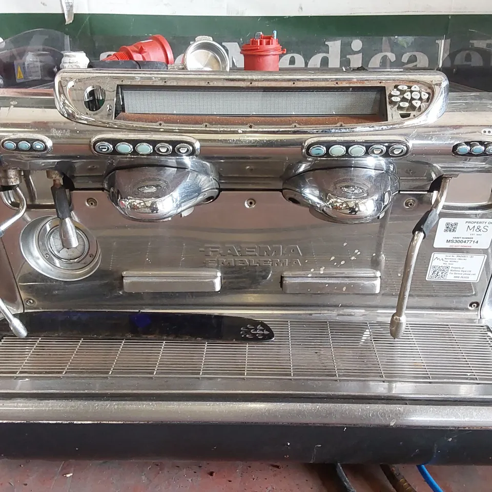 FAEMA EMBLEMA 2 GROUP COMMERCIAL COFFEE ESPRESSO MACHINE - MSEMBL2