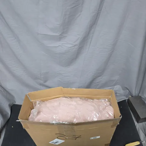 COZEE HOME LUXURY RUCHED FAUX FUR ABD VELVETSOFT HEATED THROW