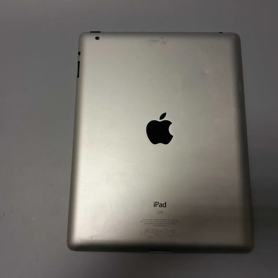 APPLE IPAD MODEL A1395 16GB