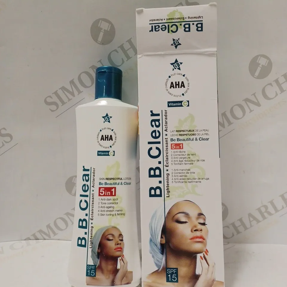 BB CLEAR - MOISTURIZING BODY MILK SPF 15 - 300 ML