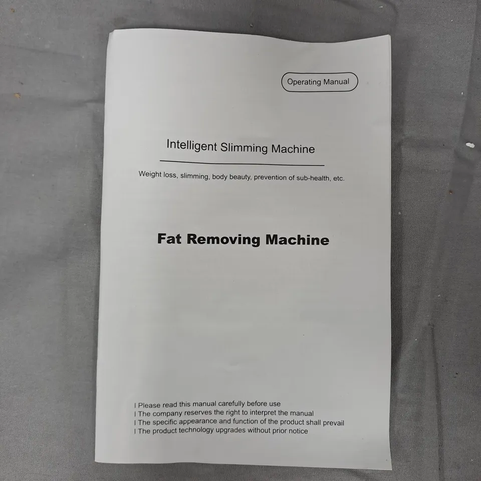 470D FAT REMOVING MACHINE – INTELLIGENT SLIMMING DEVICE (BOXED)