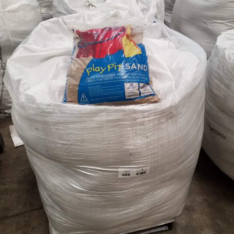 PALLET CONTAINING APPROXIMATELY 35 BAGS OF PLAY SAND