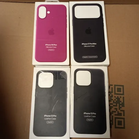 APPROXIMATELY 60 ASSORTED PHONES CASES IN VARIOUS DESIGNS, STYLES & COLOURS FOR PHONES SUCH AS IPHONE 16 PLUS, IPHONE 17 PRO MAX, IPHONE 13 PRO, ETC