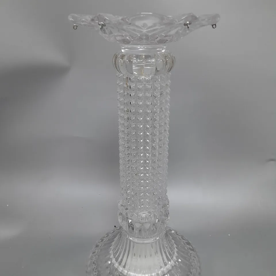 BOXED JULIAN MACDONALD PRE LIT GLASS LIGHT