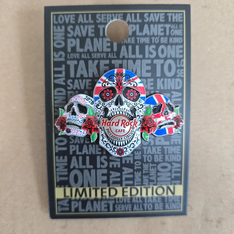 HARD ROCK CAFE PICCADILLY CIRCUS LIMITED EDITION ENAMEL PIN