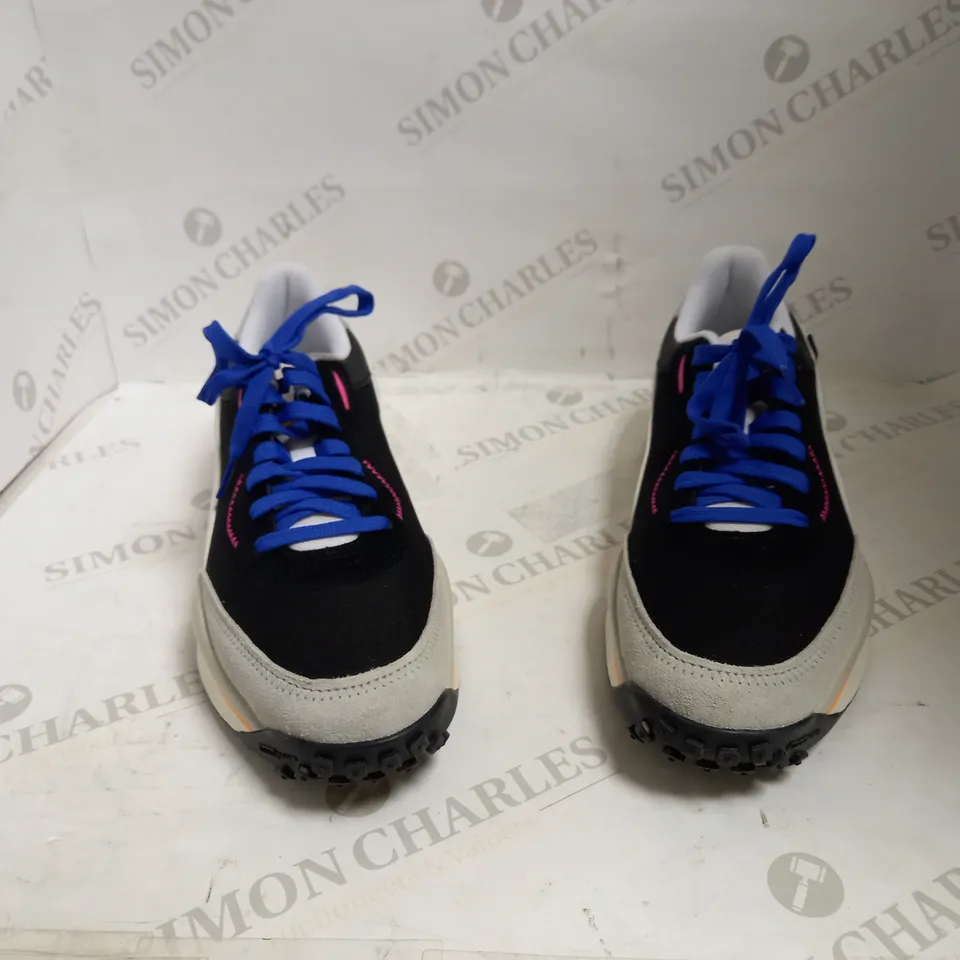 PUMA STYLE RIDER PLAY ON BLACK-HIGH RISE-GRAY VIOLET UK 9.5 