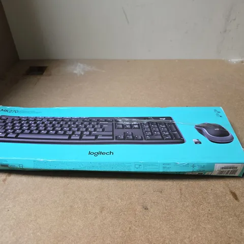 LOGITECH MK270 WIRELESS KEYBOARD  –  BOXED