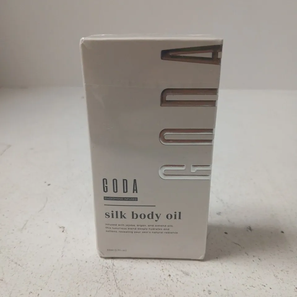 BOXED AND SEALED GODA SILK BODY OIL (50ML)
