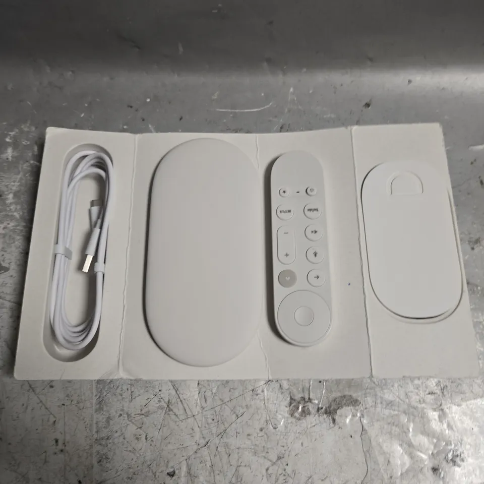 BOXED GOOGLE TV STREAMER DEVICE 