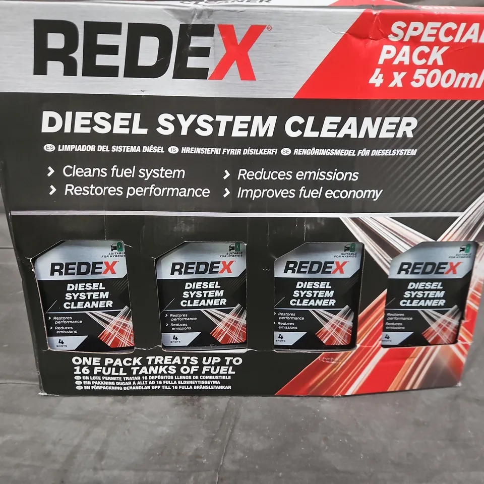 REDEX Diesel System Cleaner – Special Pack, 4 x 500ml