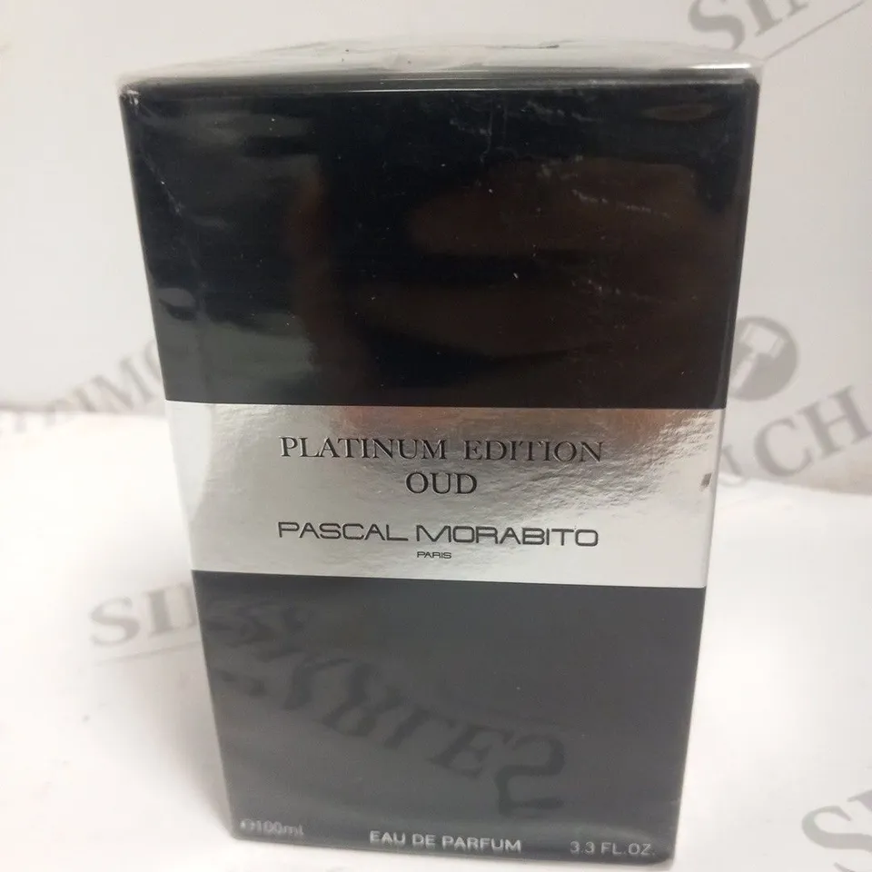 BOXED AND SEALED PLATINUM EDITION OUD PASCAL MORABITO PARIS EAU DE PARFUM 100ML